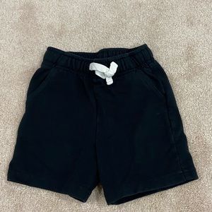Cat & Jack Black Cotton Pull On Shorts 2T